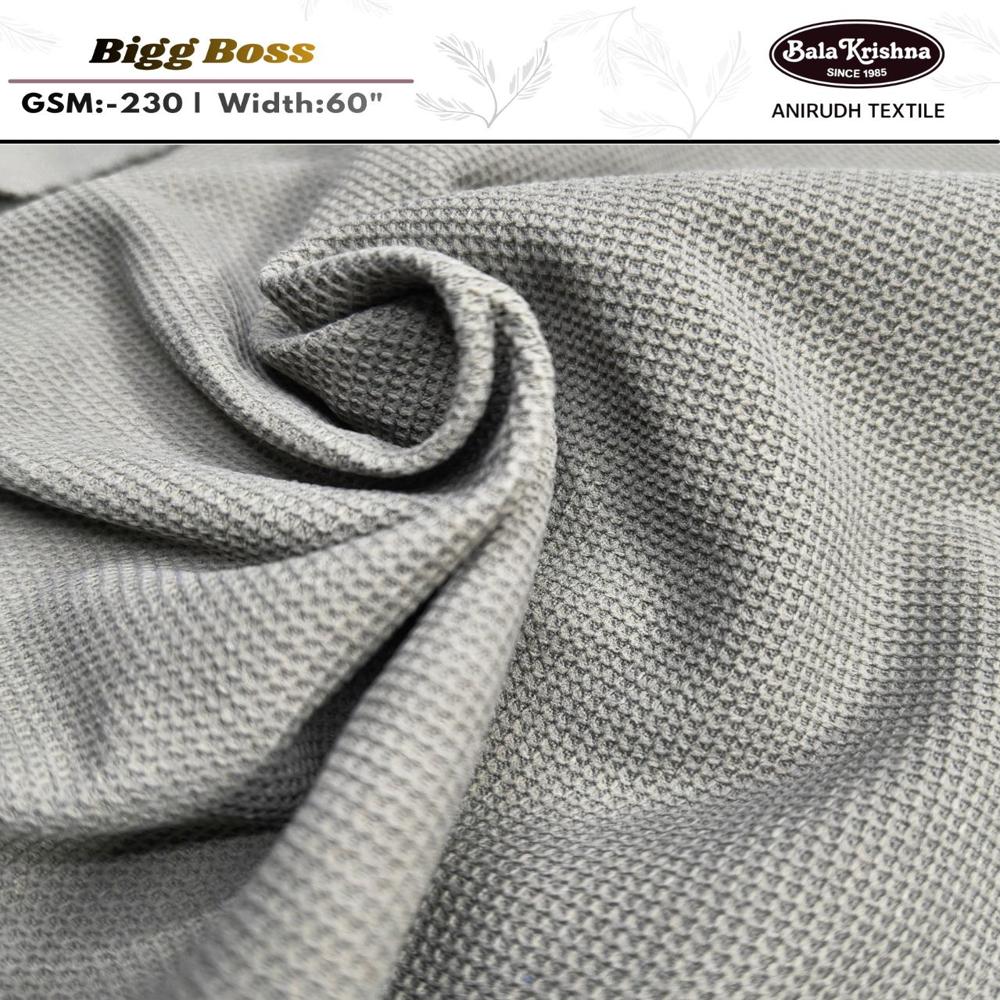 Bigg Boss Polyester lycra Fabric