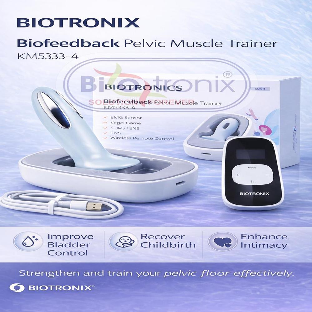 Wireless EMG Pelvic Recovery Trainer for Daily Physiotherapy Programs