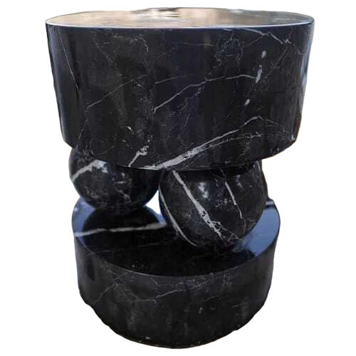Black Bhaislana Marbles Table