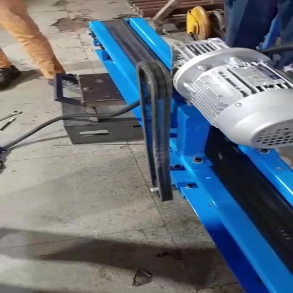Triplex Chain Conveyors - Color: Blue