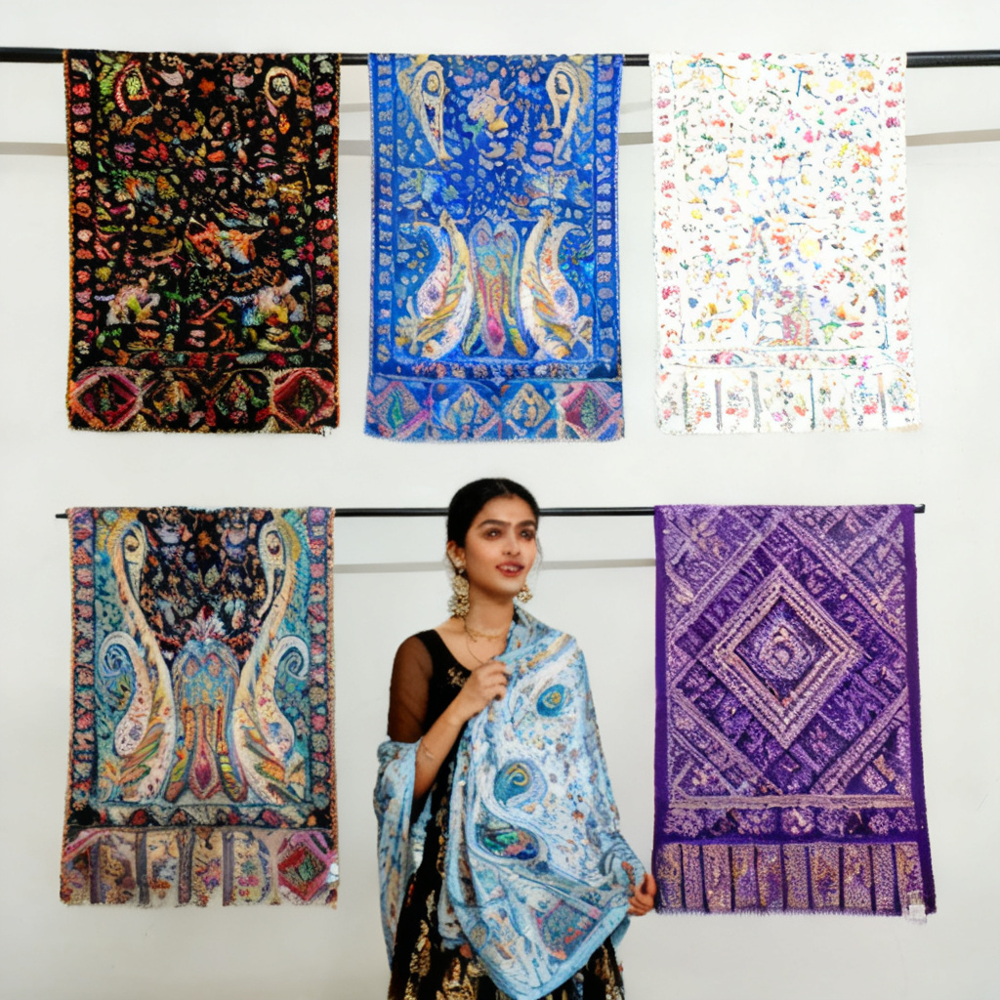 Modal Digital Printed Stoles