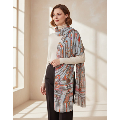 Modal Linen Digital Printed Stoles