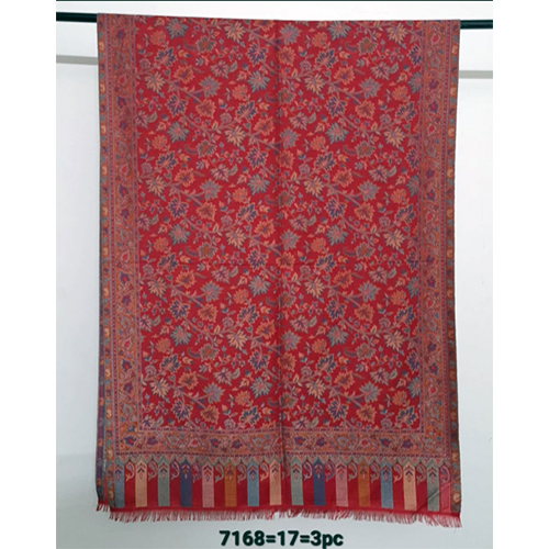 Poly Wool Kani Stoles - Color: Assortted