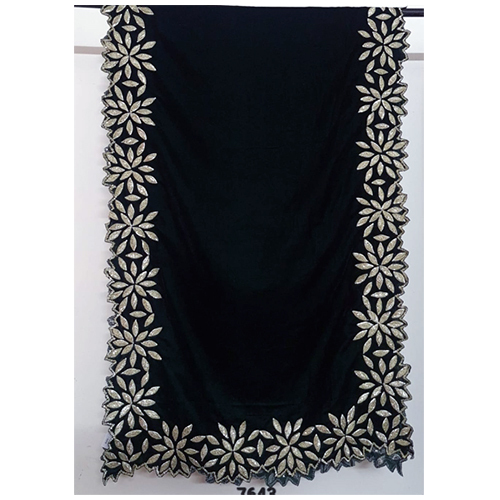 Velvet Hand Embroidered Stoles