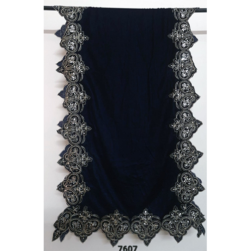 Velvet Hand Embroidered Stoles