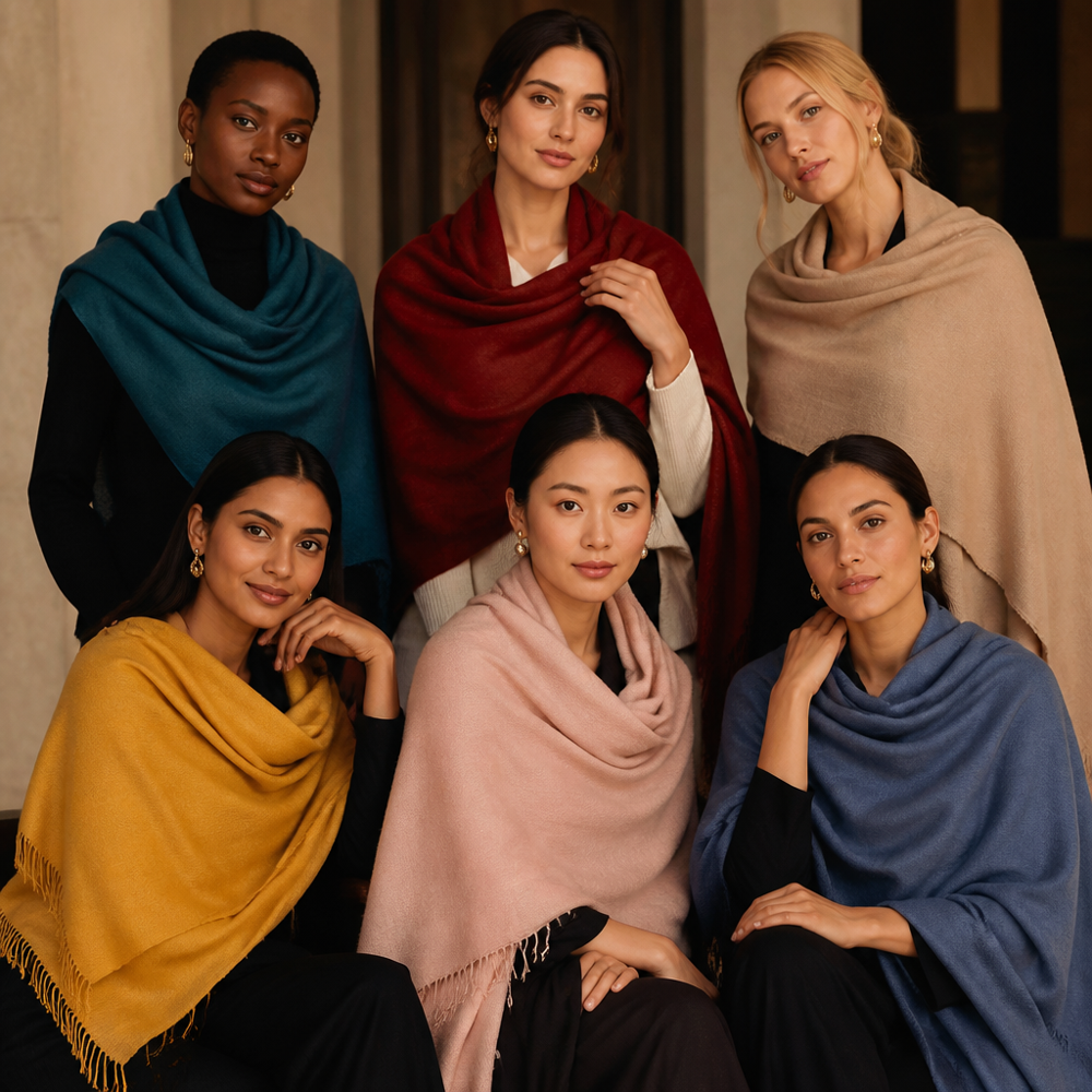 Silk Kattan Dyed Stoles - Color: Assortted Colours