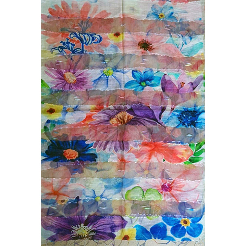 Silk Cotton Digital Printed Stoles