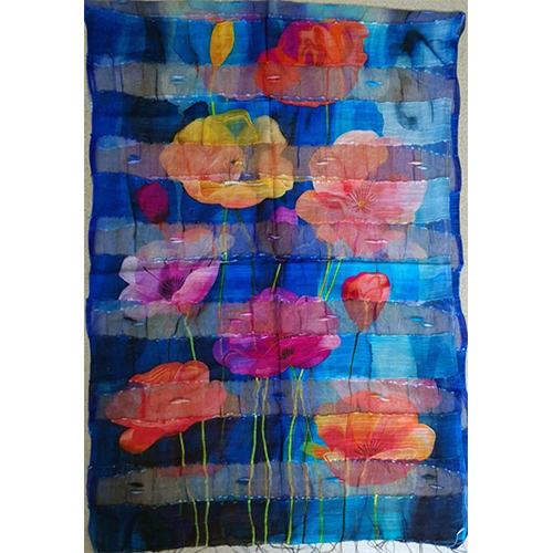 Silk Cotton Digital Printed Stoles