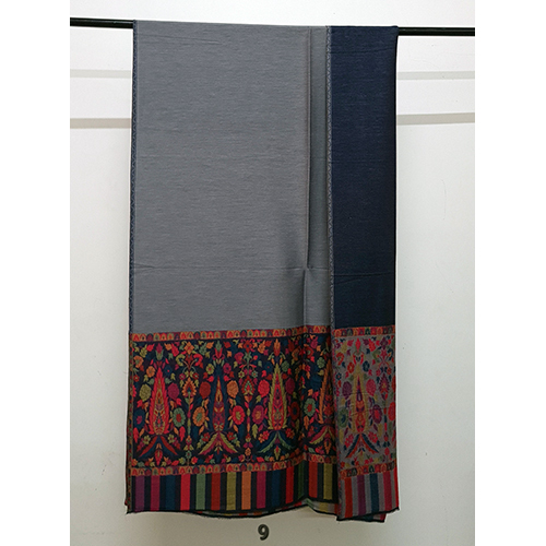 Pure Wool Reversible Jamawar Palla Stoles