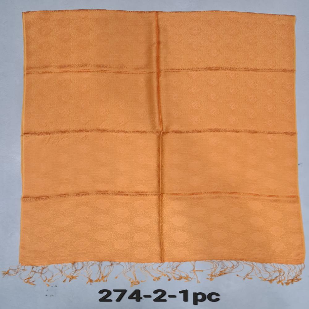 Silk Kattain Self Jacaurd Stoles
