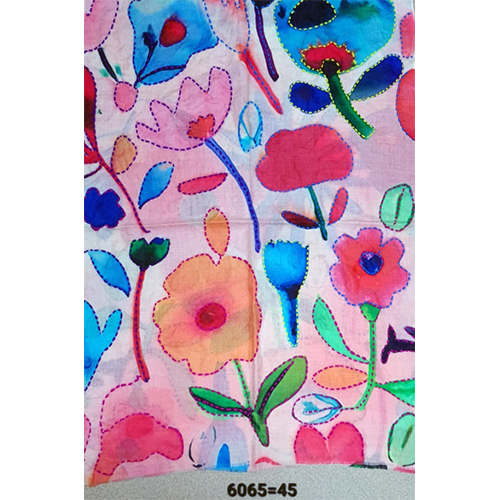 Pure Woolen Digital and Dori Embroidery Stoles