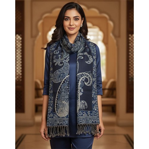 Pure Wool Jamawar Mufflers