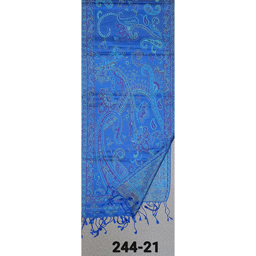 Pure Silk Jamawar Mufflers - Color: Assortted