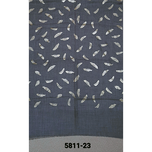 Merino Wool Foil Printed Stoles