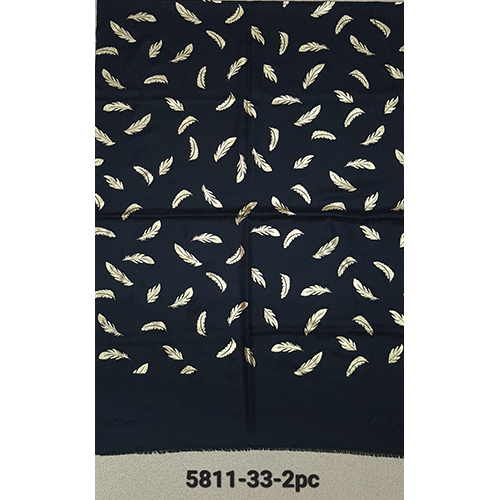 Merino Wool Foil Printed Stoles