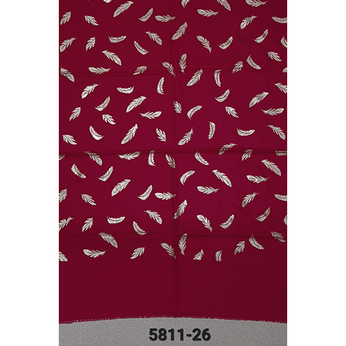 Merino Wool Foil Printed Stoles
