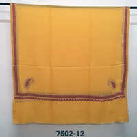 Woolen 4 Side Embroidered Shawl - Color: Assortted