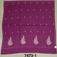 Poly Wool Machine Needle Work Shawls - Color: Assortted