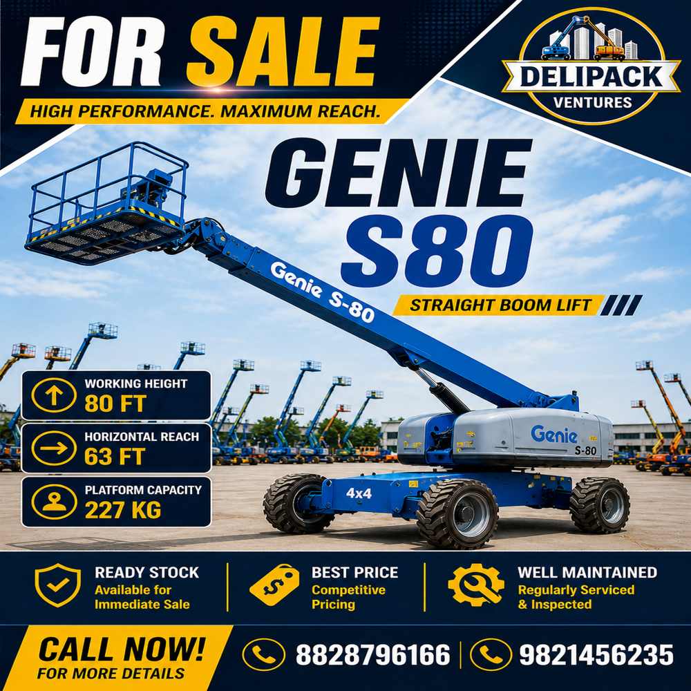 Genie S80 Telescopic Boom Lift