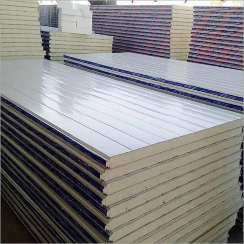 Sandwich Puf Wall Panel - Color: White
