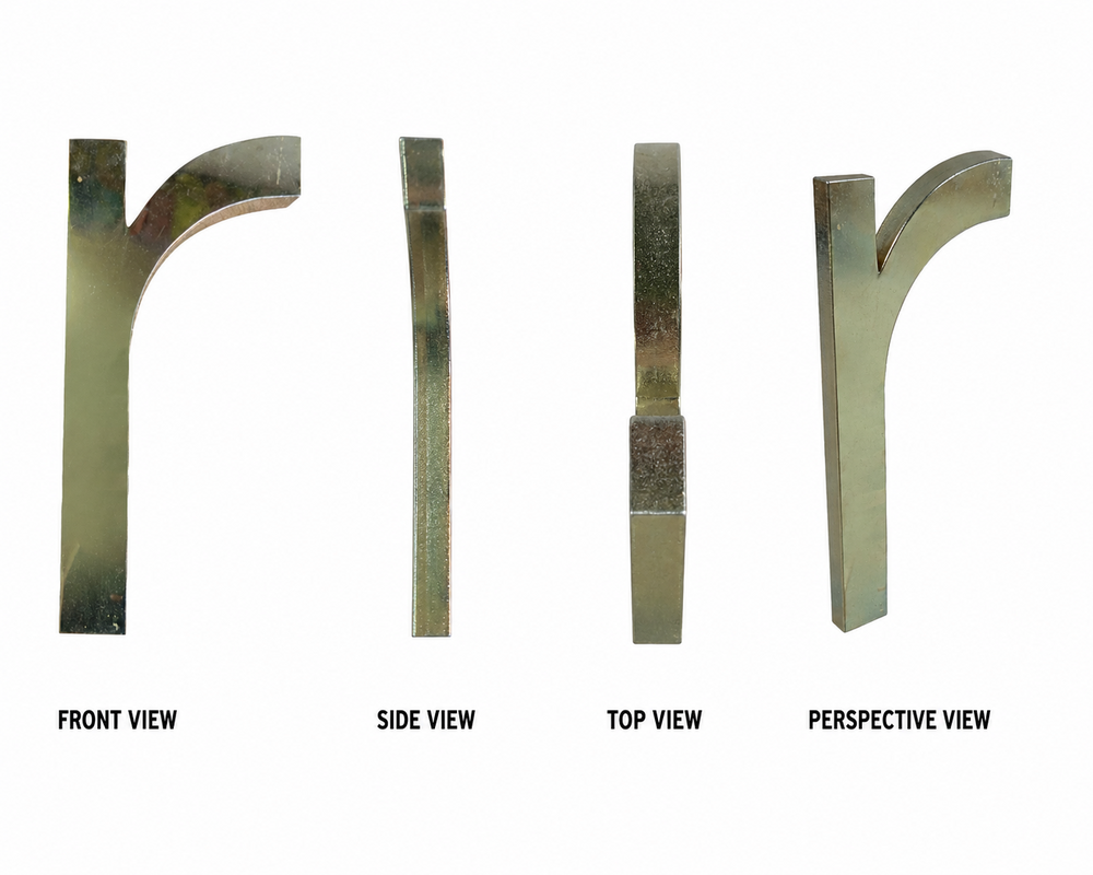 Stainless Steel Letter