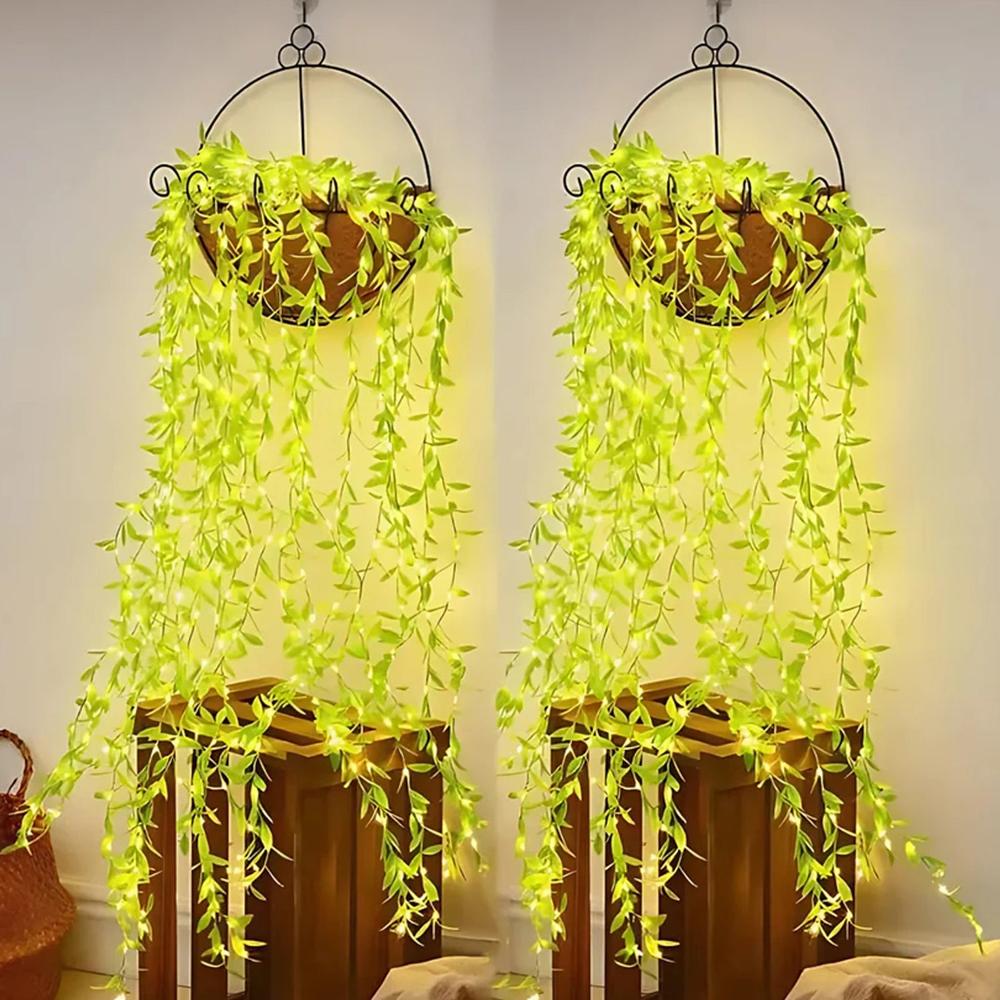 Decorative Led Leaf String Light Approx 3 Mtr (1 Pc) - Color: Mix
