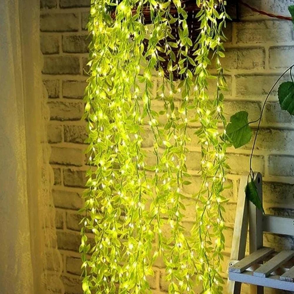 Decorative Led Leaf String Light Approx 3 Mtr (1 Pc) - Color: Mix