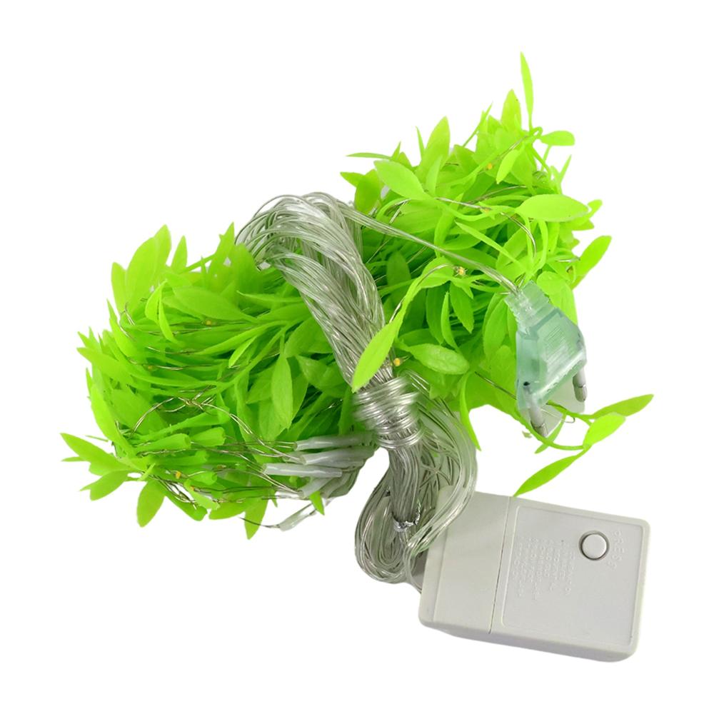 Decorative Led Leaf String Light Approx 3 Mtr (1 Pc) - Color: Mix