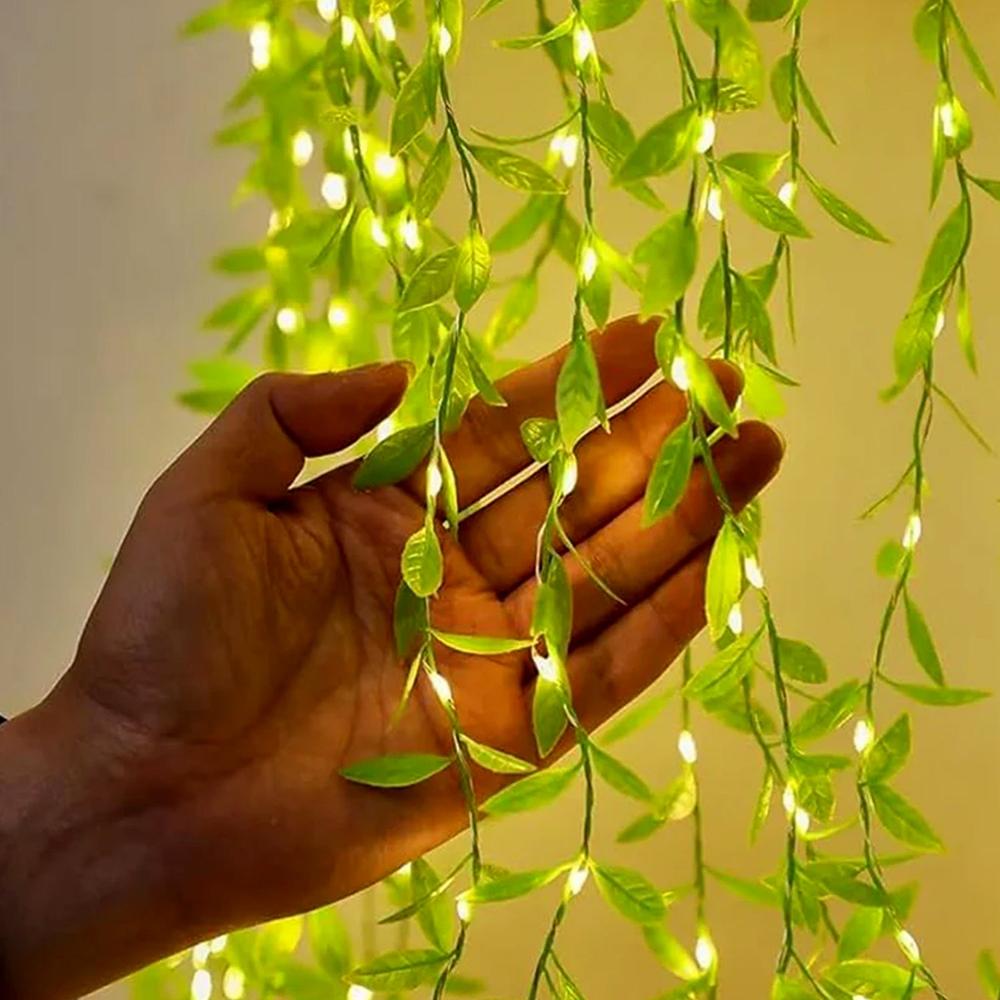 Decorative Led Leaf String Light Approx 3 Mtr (1 Pc) - Color: Mix