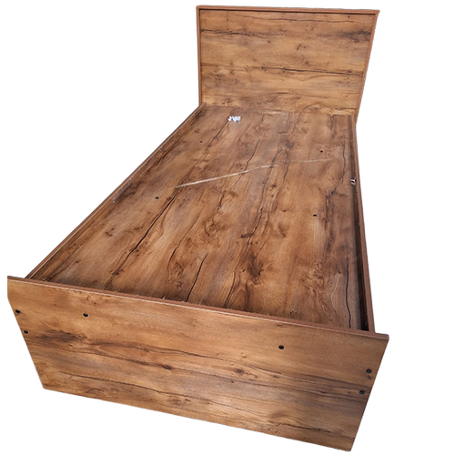 Rustic Wooden Bed
