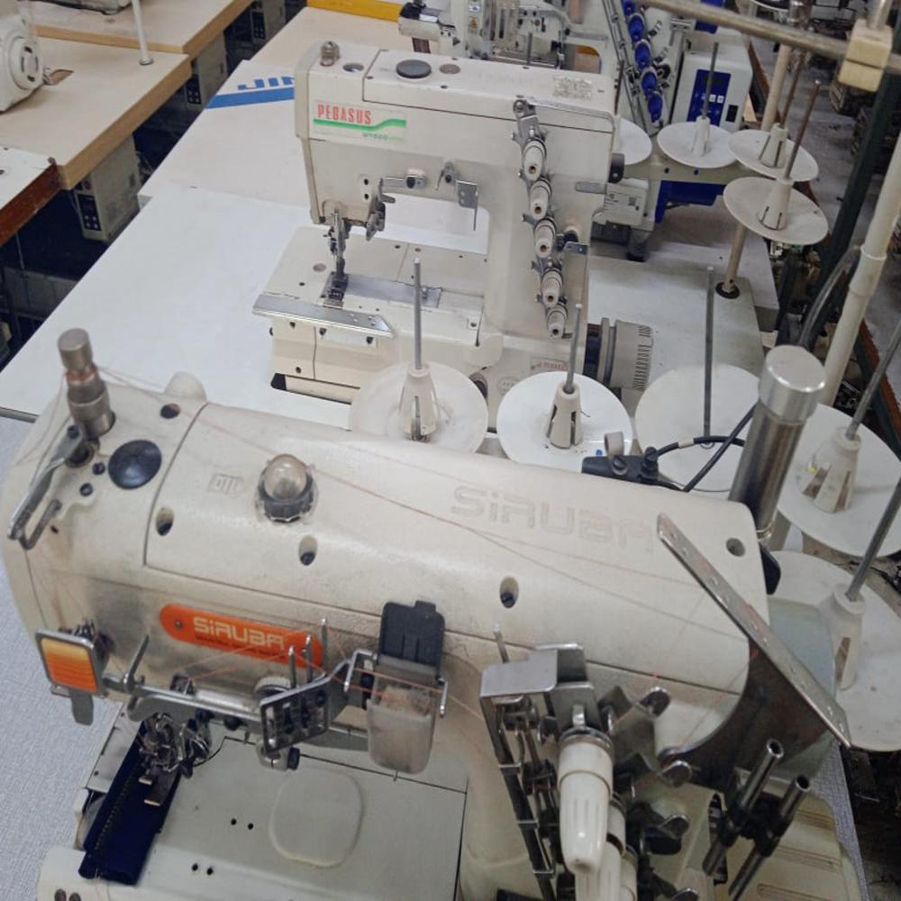 SIRUBA C007 KD CYLINDERBED FLATLOCK SEWING MACHINE