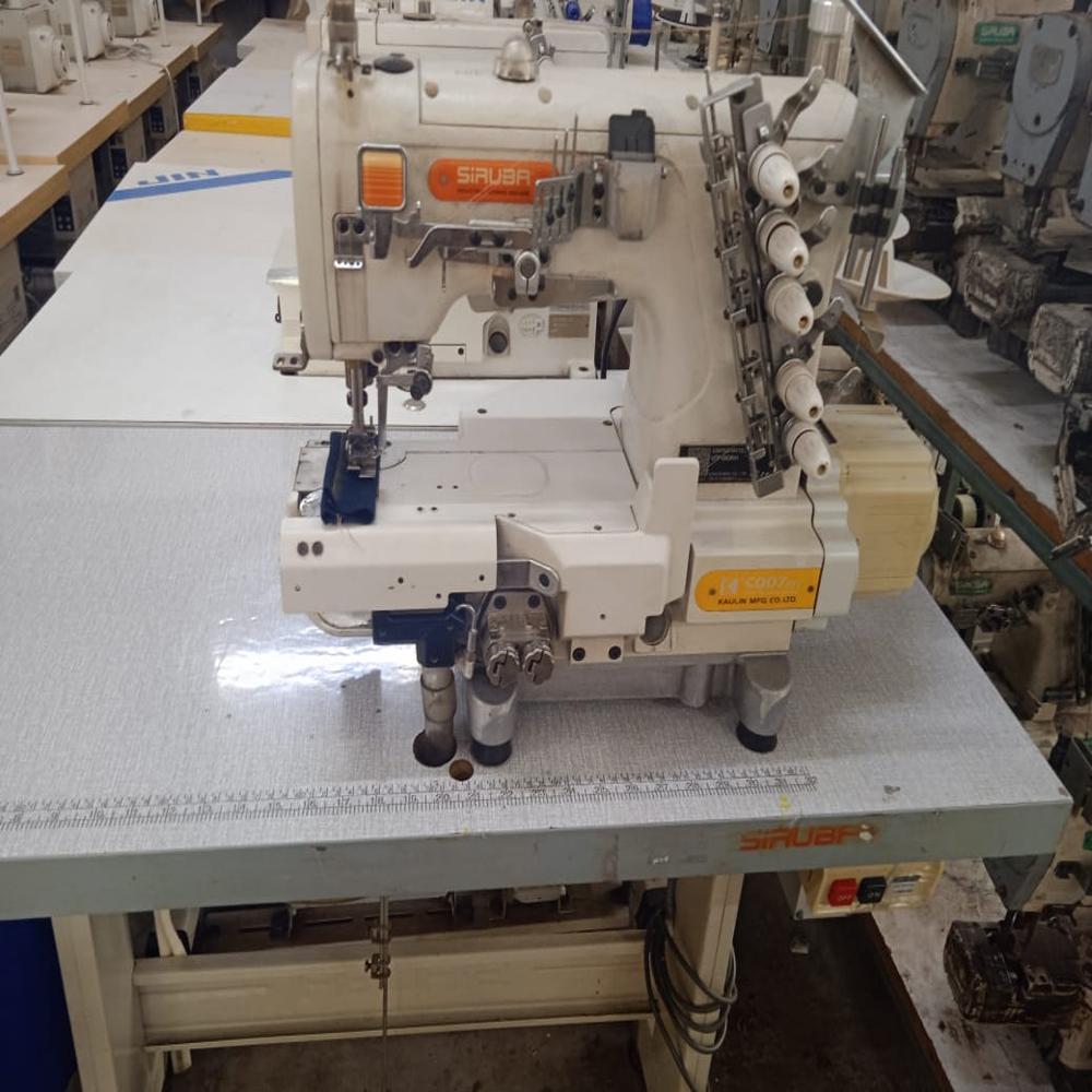 SIRUBA C007 KD CYLINDERBED FLATLOCK SEWING MACHINE