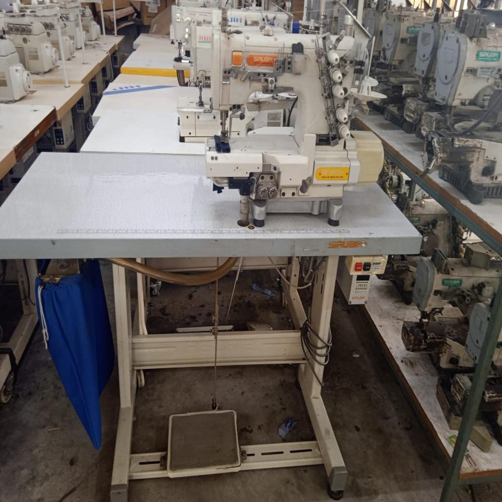 SIRUBA C007 KD CYLINDERBED FLATLOCK SEWING MACHINE