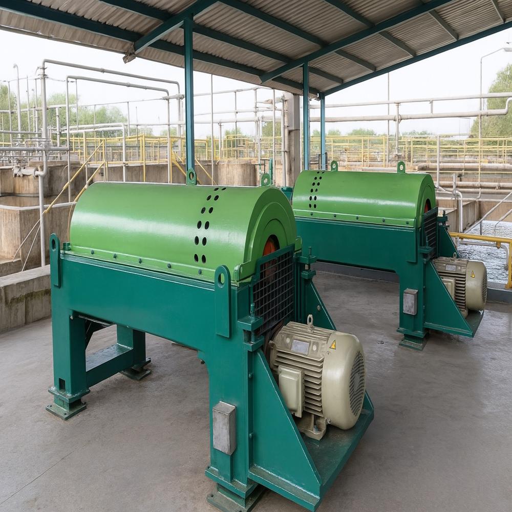 WCPL Sewage Duplex Industrial Dehydrating Sludge Centrifuge