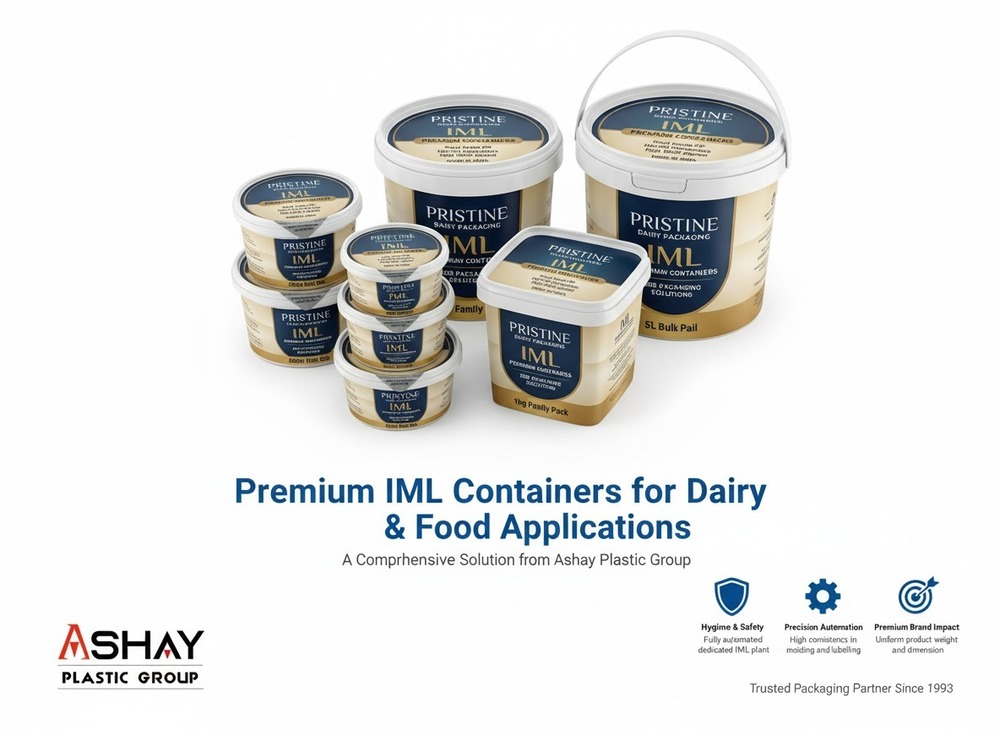 Biryani Container - Color: White With Custom Label