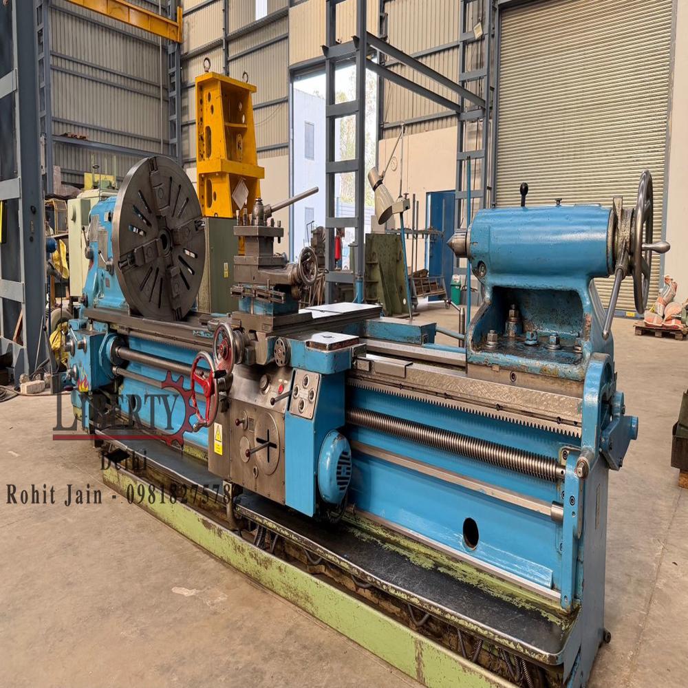 TOS Czech SU-80A x 2750 mm Heavy Duty Lathe Machine
