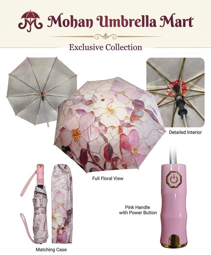 Full Floral View Exclusive Umbrella