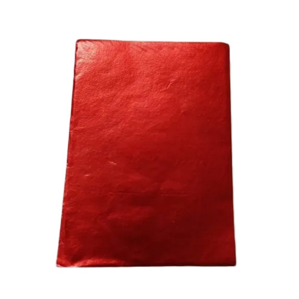 Red Embossed Foil Paper - Customized Size, High-quality Material, Modern Style, Ideal For Commercial Use And Personal Projects