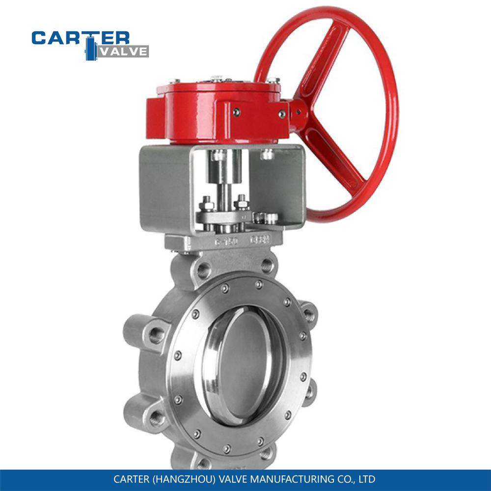 Butterfly Valve / Wafer Soft Seated Butterfly Valve, Stainless Steel / Cast Iron, Wafer, Manual Handle Operated, Soft Seal Slow Closing Structure, Water System, API 609 Standard