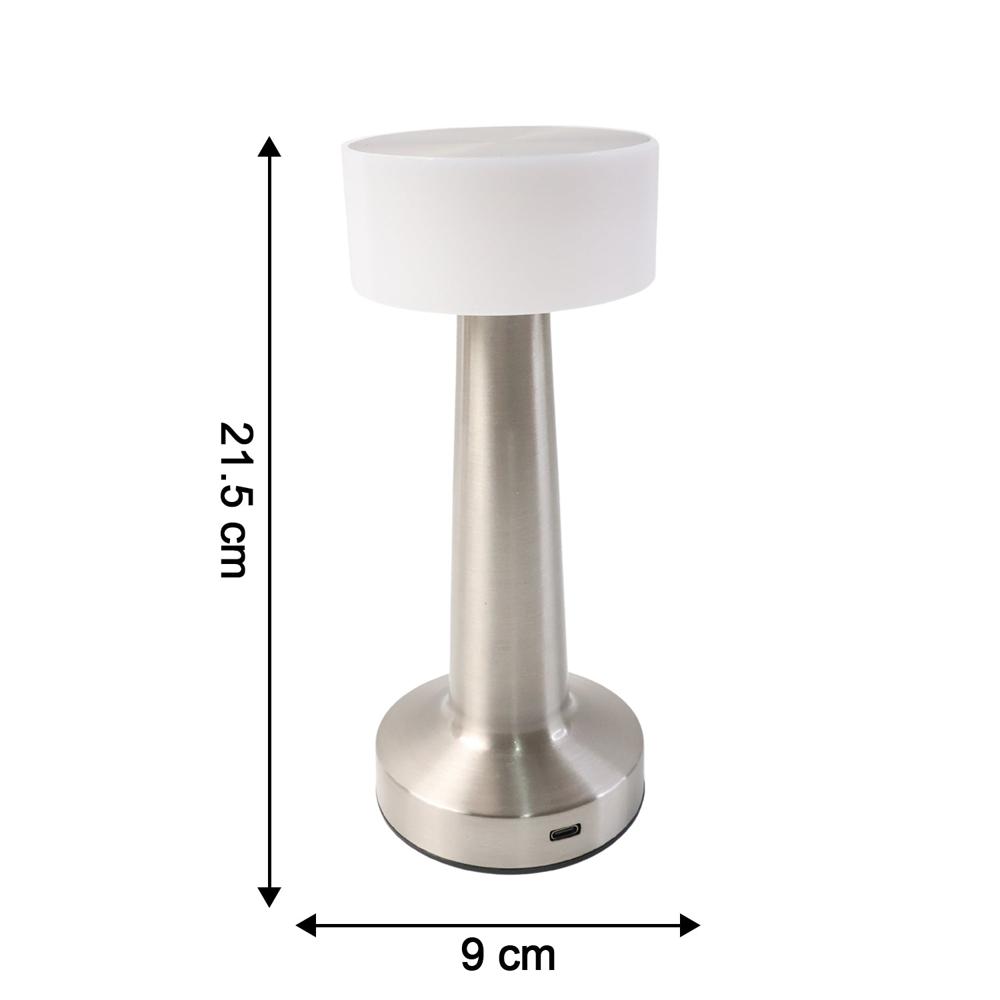 Rechargeable Led Touch Sensor Table Lamp (1 Pc) - Color: Mix