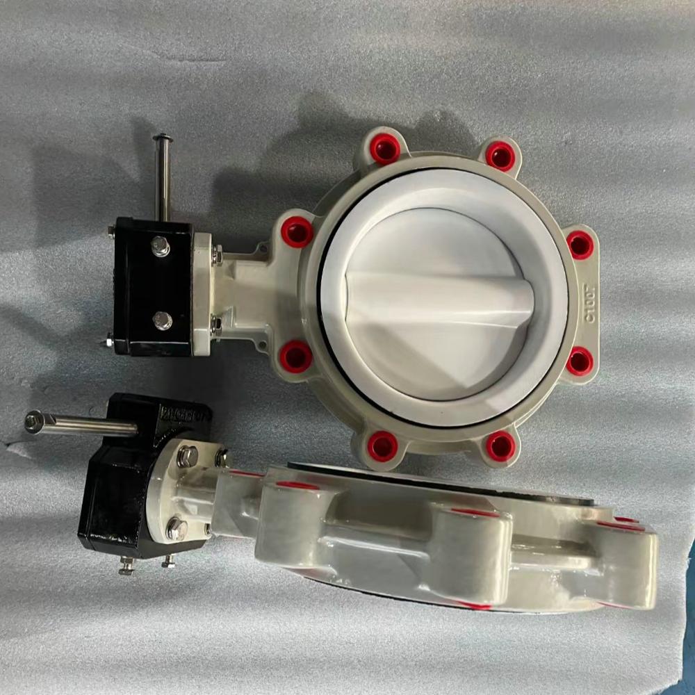 Lug Butterfly Valve / Lug Type Butterfly Valve, Ductile Iron, Lug, Manual Lever Operated, Soft Seated Structure, Water/Oil/Gas