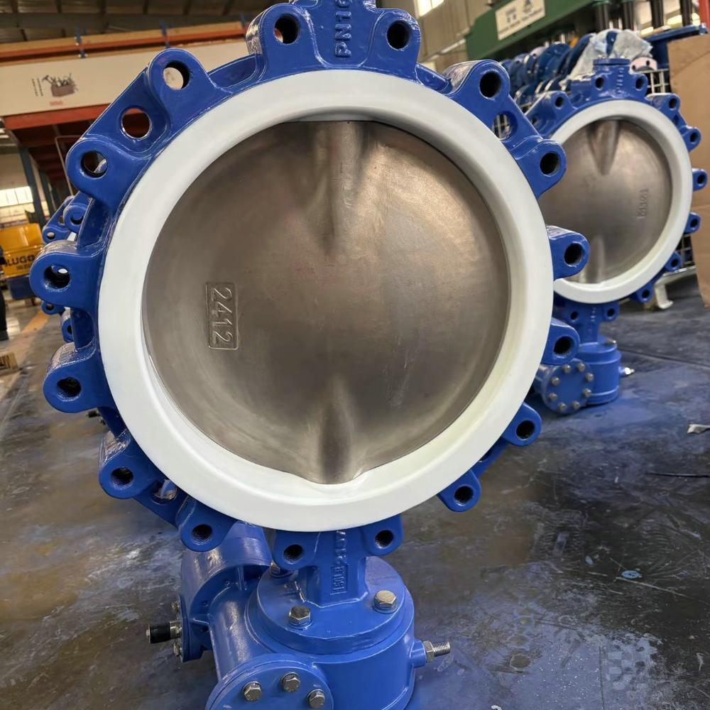 Lug Butterfly Valve / Lug Type Butterfly Valve, Ductile Iron, Lug, Manual Lever Operated, Soft Seated Structure, Water/Oil/Gas