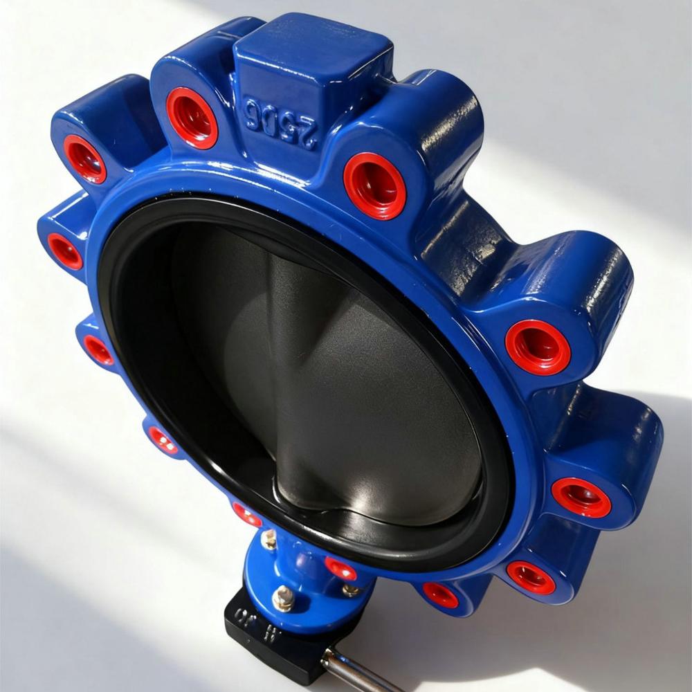 Lug Butterfly Valve / Lug Type Butterfly Valve, Ductile Iron, Lug, Manual Lever Operated, Soft Seated Structure, Water/Oil/Gas
