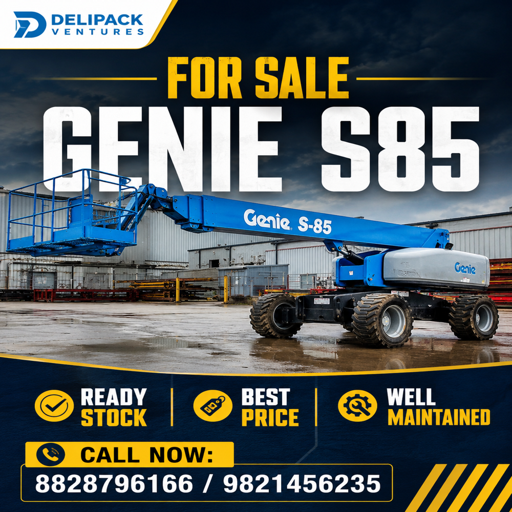 80 Feet Boom Lift (Genie & JLG)