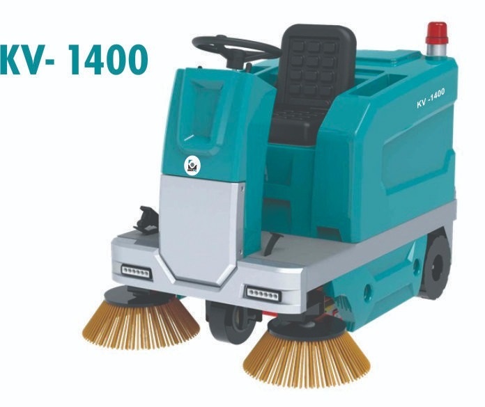 Battery Operated Ride On Sweeper Model Kruger KV 1400