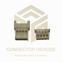 Hxh 1.25mm Wire To Wire Connector - Pa66 Nylon, 2-16 Pins, Friction Lock, Ul94v-2, Rohs Compliant