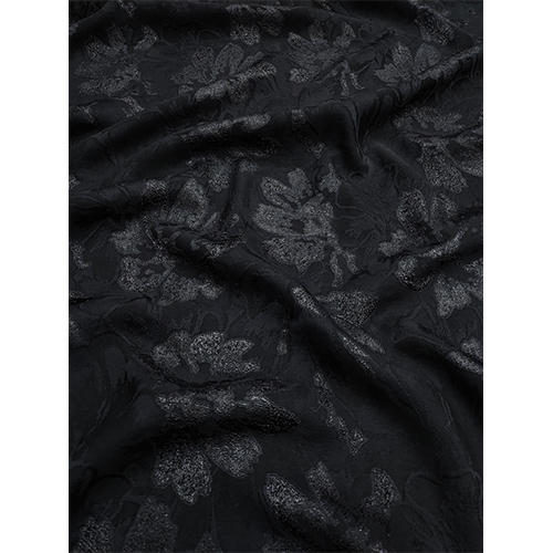 BLACK ROYAL EMBOSS JACQUARD FABRIC