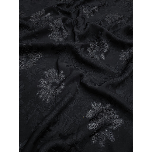 BLACK ROYAL EMBOSS JACQUARD FABRIC