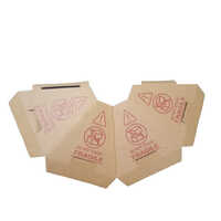 Kraft Self Lock Box - Kraft Paperboard, Custom Size, Matte Brown, Embossed | Eco-friendly, Moisture Resistant, Reusable