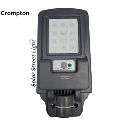 Crompton 12W Solar LED Street Light
